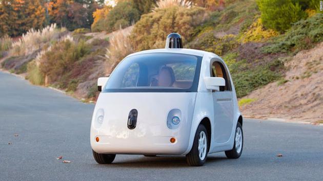 谷歌无人驾驶原型车“萤火虫”