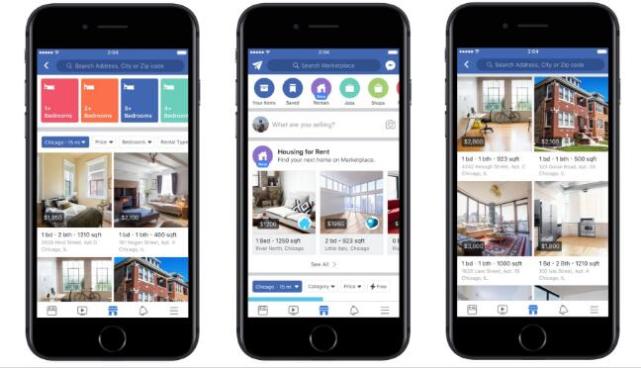 Facebook推出租房服务_O2O_电商之家