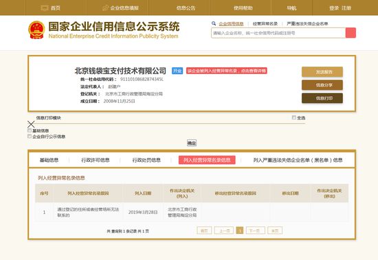 美团旗下支付公司被列入经营异常 此前曾吃央行罚单_金融_电商之家