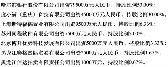 4.5亿入股哈银消费 百度曲线获消费金融牌照_金融_电商之家