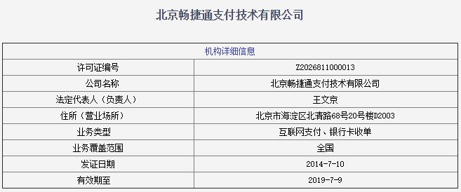 百付宝、畅捷支付、丰付被罚 有注销牌照的可能_金融_电商之家