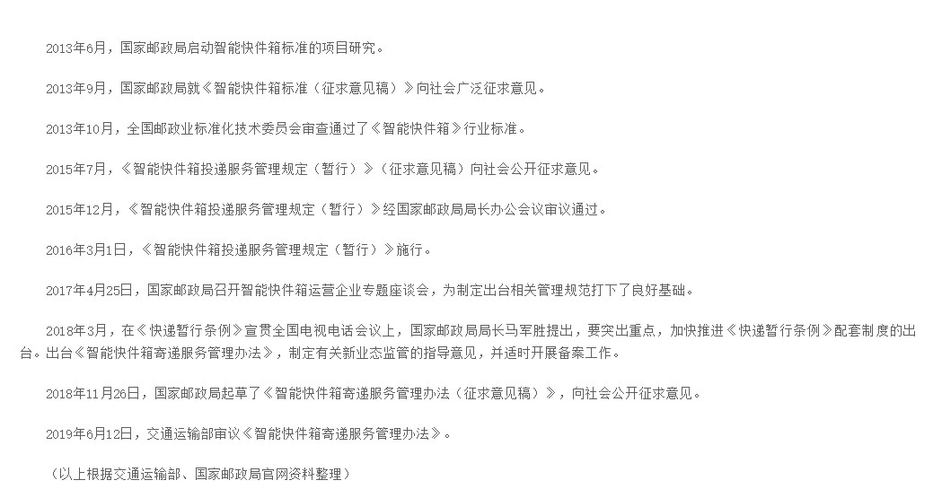 国家邮政局公布《智能快件箱寄递服务管理办法》_物流_电商之家
