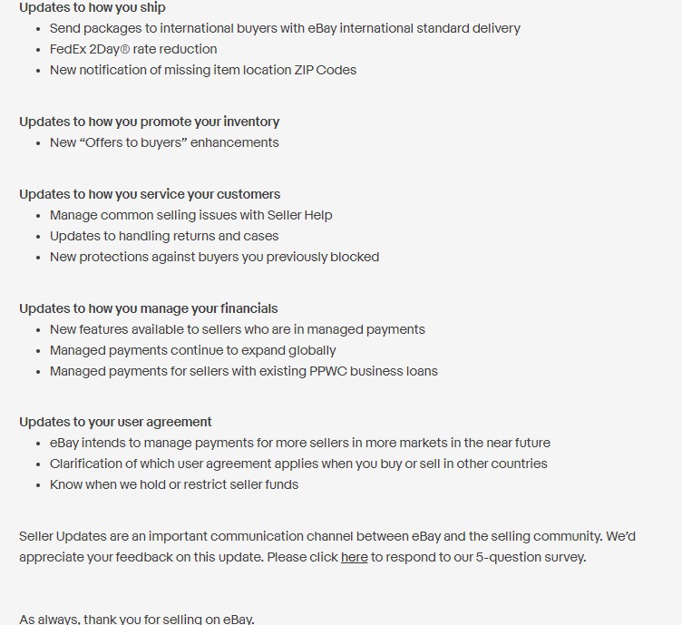 eBay发布2020年春季卖家更新 含刊登、运送等六大方面_跨境电商_电商之家