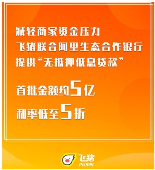 飞猪面向平台商家推出新一轮资金扶助政策_O2O_电商之家