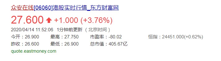 众安回应申请港股全流动：优化公司资本结构，增强风险防范能力_金融_电商之家