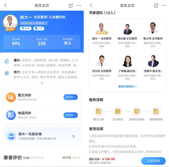 实时快速、全面专业、温暖可信赖 京东健康线上问诊迎来“团队问诊”时代_行业观察_电商之家
