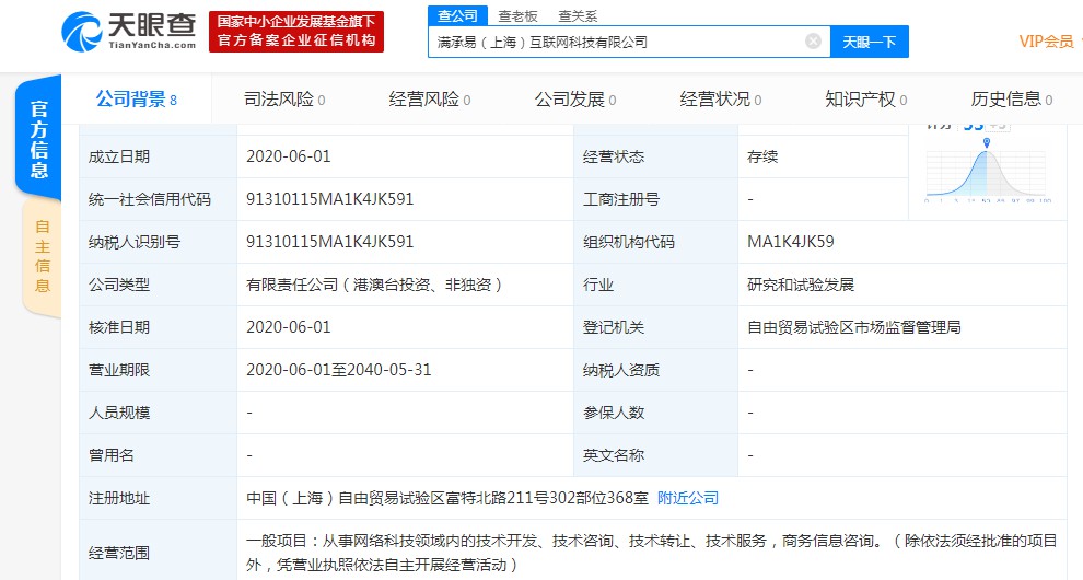 度小满参与成立新公司 为公司第二大股东_金融_电商之家