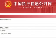 申通全资子公司杭州申瑞快递被列为被执行人
