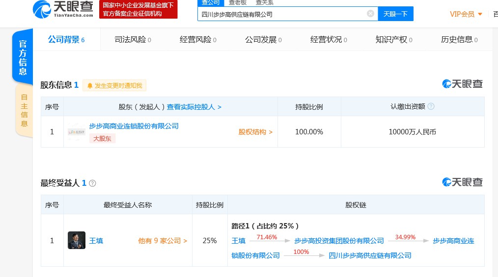 步步高在四川成立供应链公司 注册资本1亿元_零售_电商之家