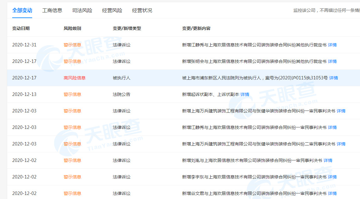 优居客新增多条被执行人信息_O2O_电商之家